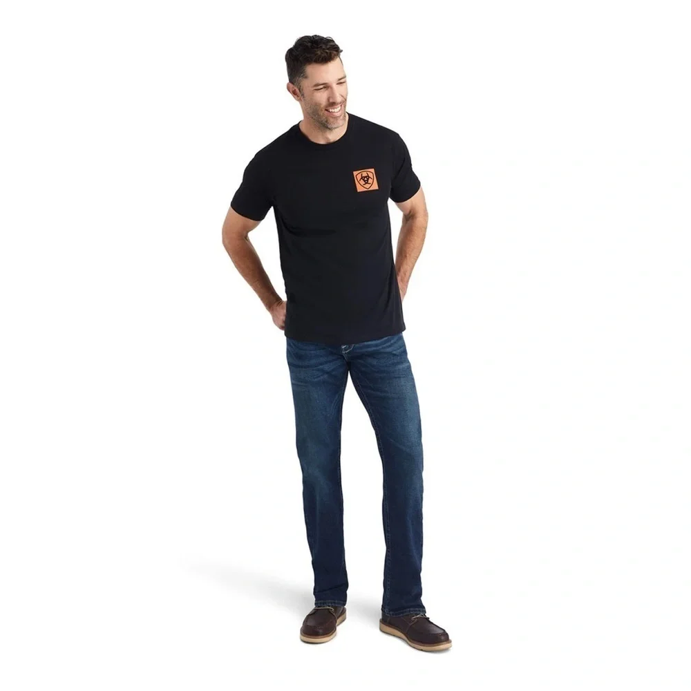 Ariat Men's Linear Octane Short Sleeve NWT